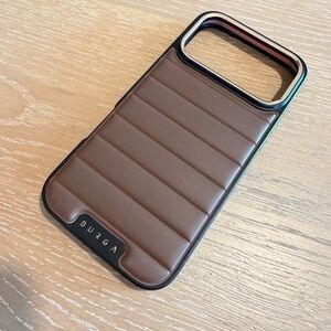 Brown iPhone 17 pro NEW max BURGA Case